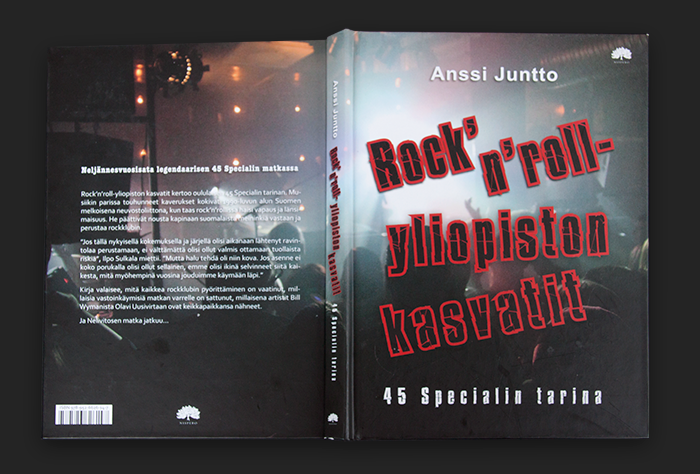 Rock'n'roll yliopiston kasvatit -book cover