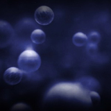 bubbles in the sea